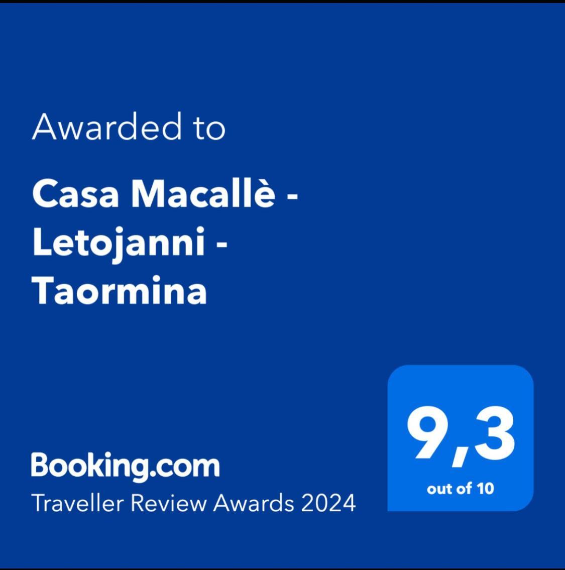 Casa Macalle - Letojanni - Taormina Buitenkant foto